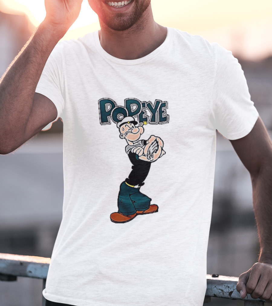 Philadelphia Eagles X Popeye I Yam What I Yam An Thats All I Yam T-Shirt