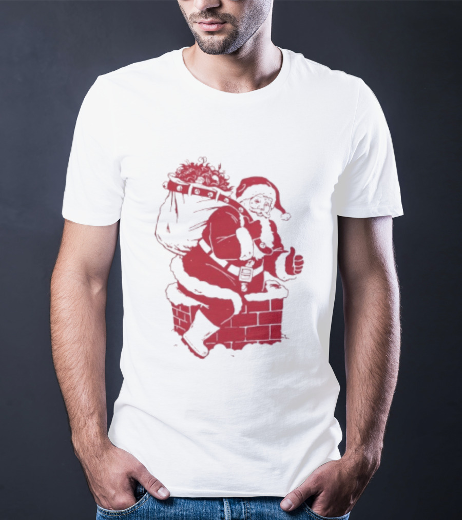 Trending Santa Claus Chimney Merry Christmas T-Shirt