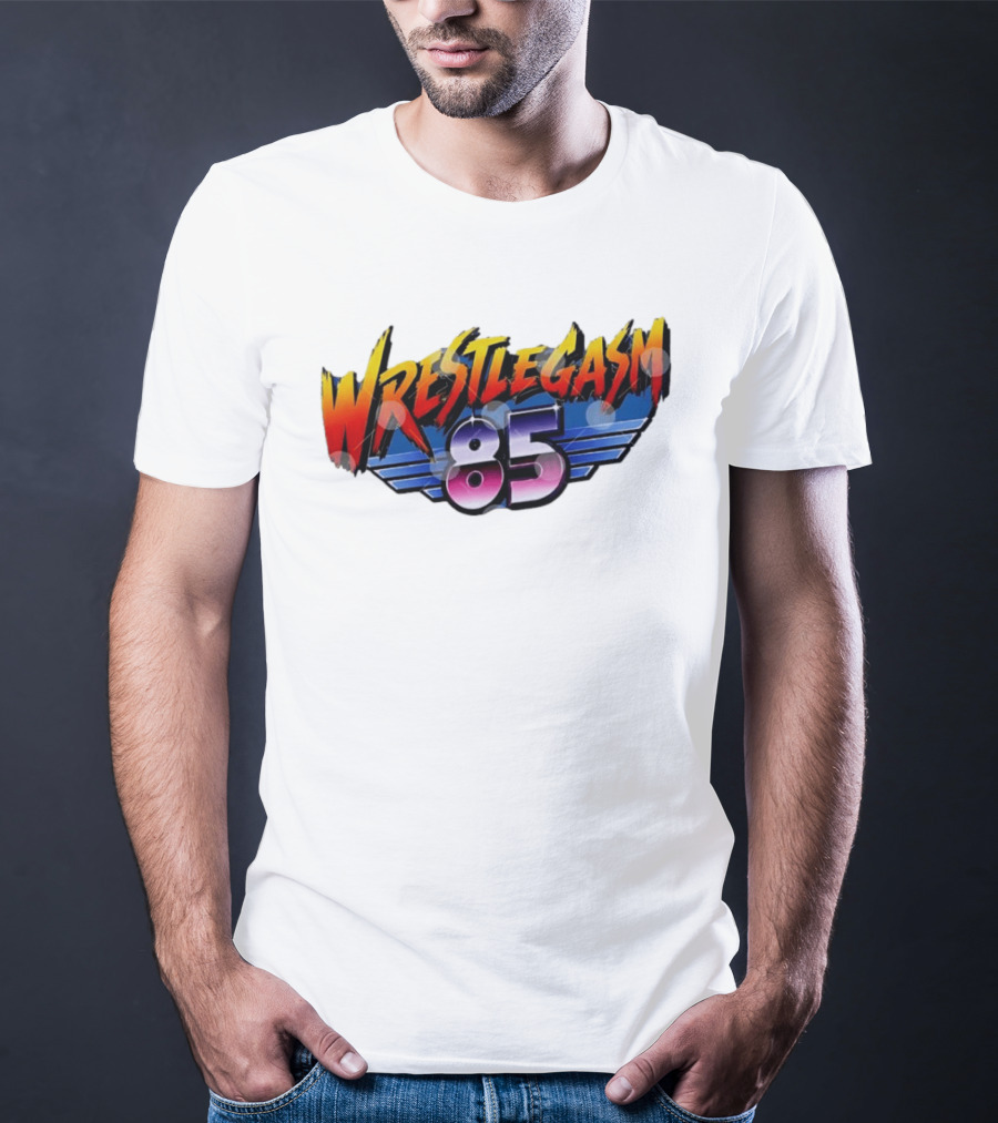 Wrestlegasm 85 Retro Wrestling 80s T-Shirt
