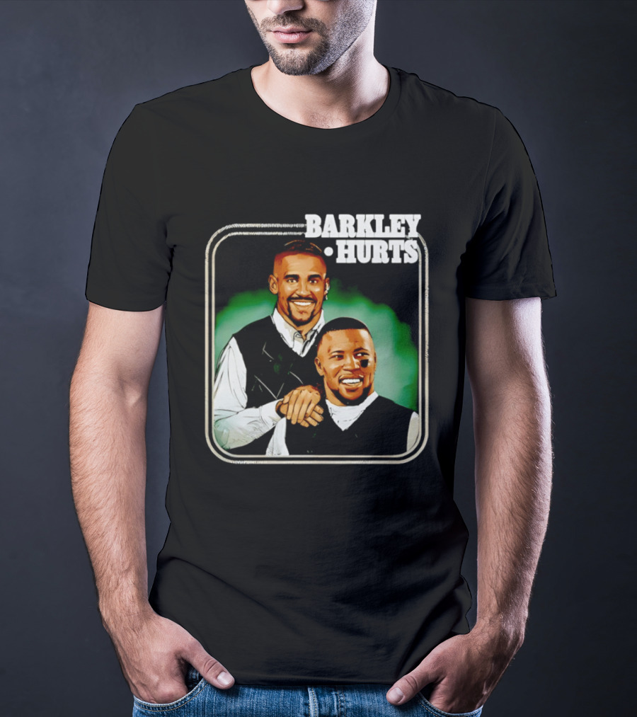 Barkley Hurts Philadelphia Eagles Comedy Show Parody 90s T-Shirt