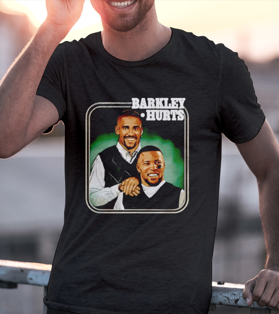 Barkley Hurts Philadelphia Eagles Comedy Show Parody 90s T-Shirt