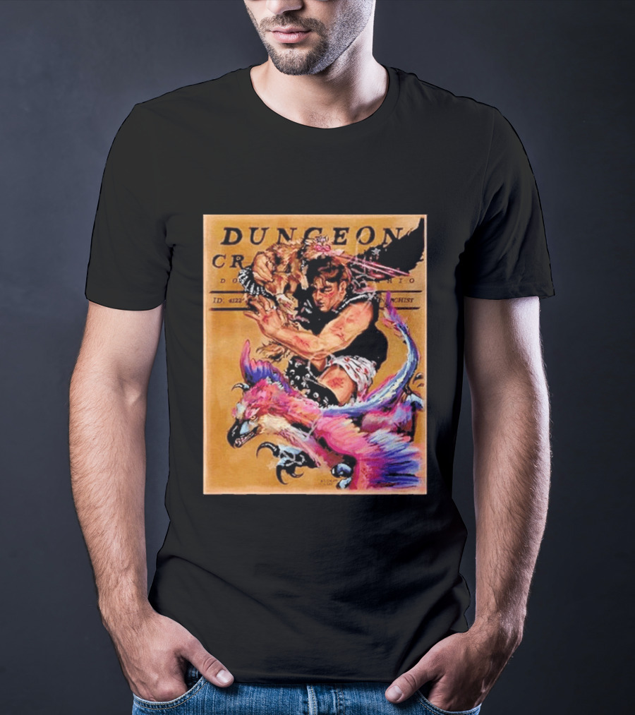 Dungeon Crawler Carl Goddamnit Donut Fantasy Adventure Art By Andrew Bowser T-Shirt