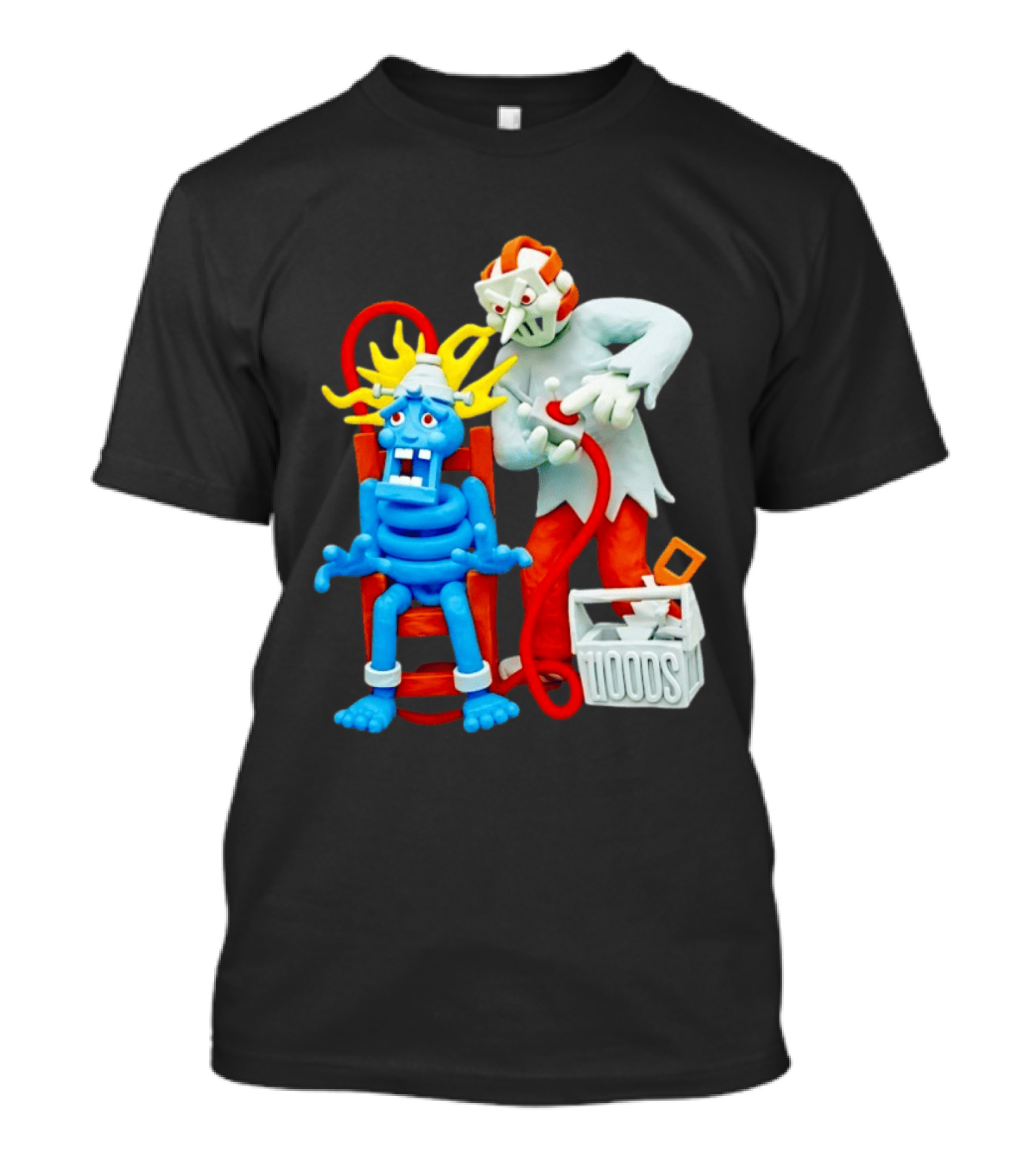 Friday The 13th Jason Voorhees Electrocution Scene Woods T-Shirt