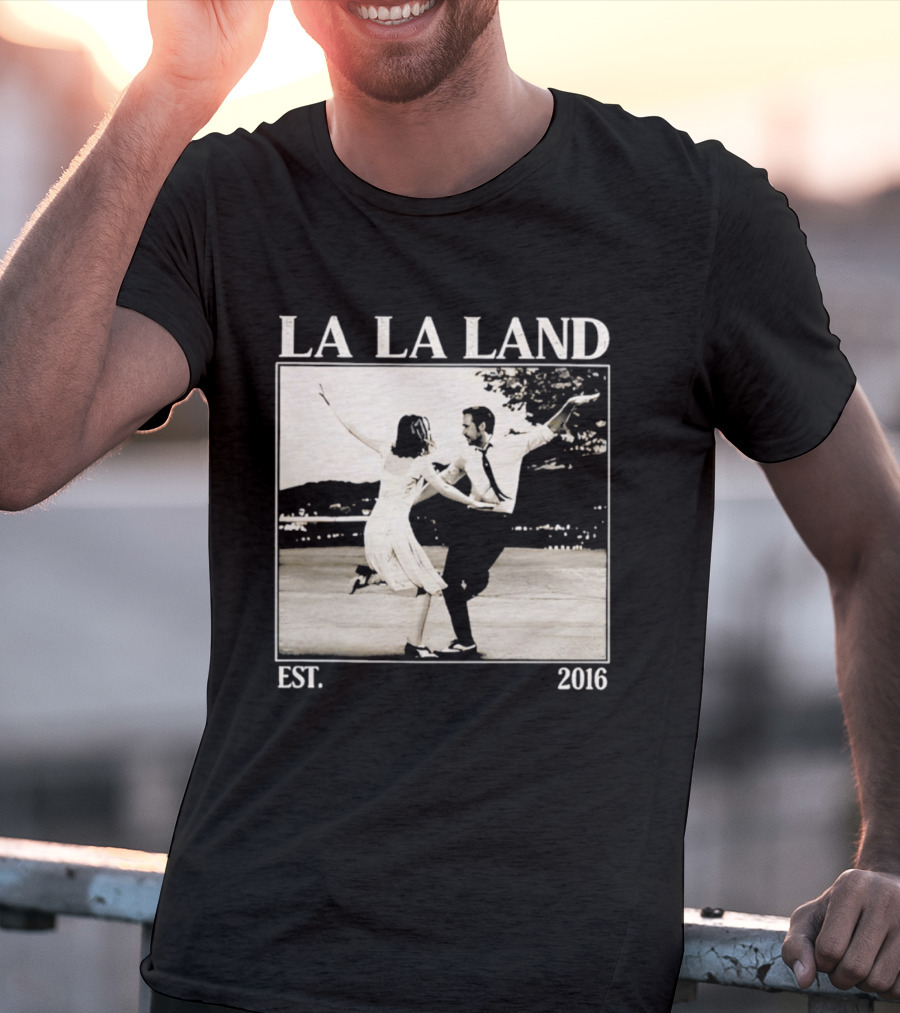 La La Land Est 2016 Dance Scene Emma Stone Ryan Gosling T-Shirt