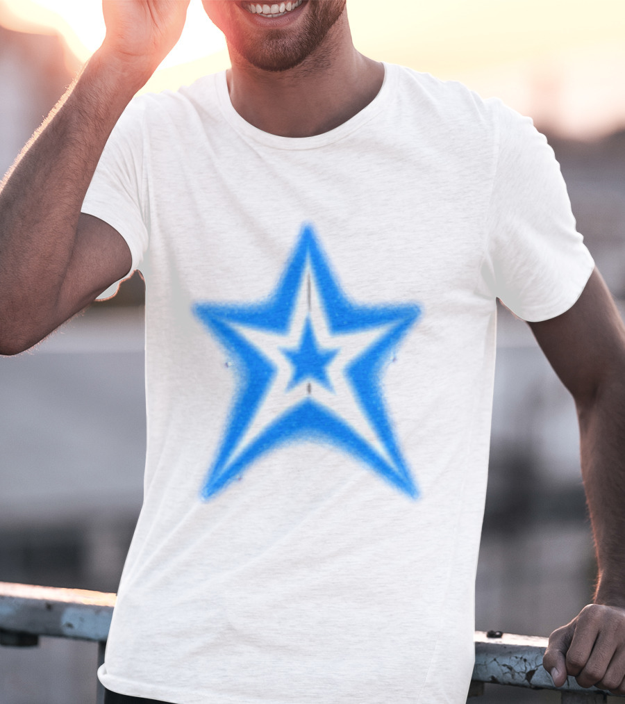 Karol G Store Matadora Zip Blue Star Starfish T-Shirt