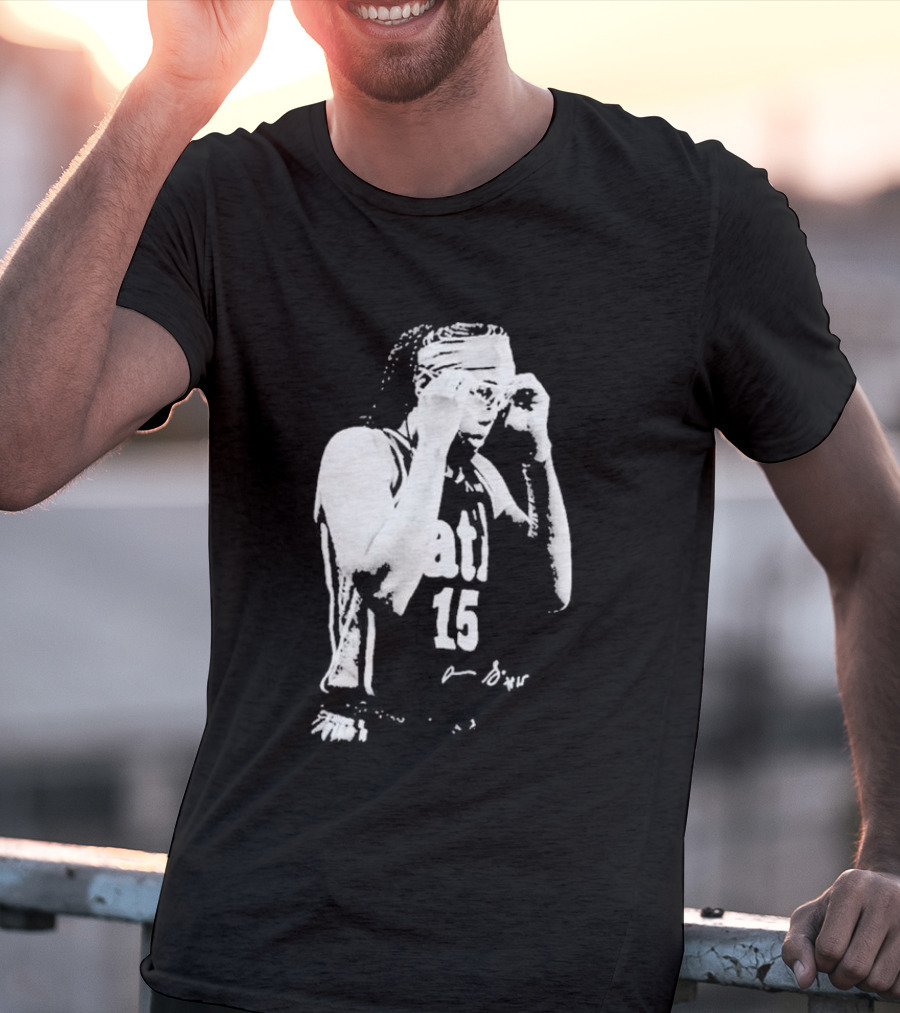 Allisha Gray Number 15 Goggles Gesture T-Shirt