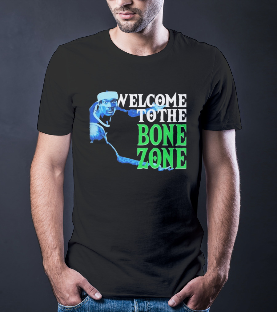 Welcome To The Bone Zone Minnesota Timberwolves Bones Hyland T-Shirt