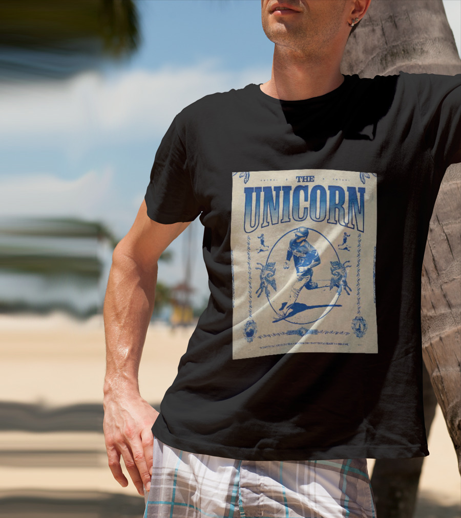 Shohei Ohtani The Unicorn Angels Dodgers Mythical Being Sports Star T-Shirt