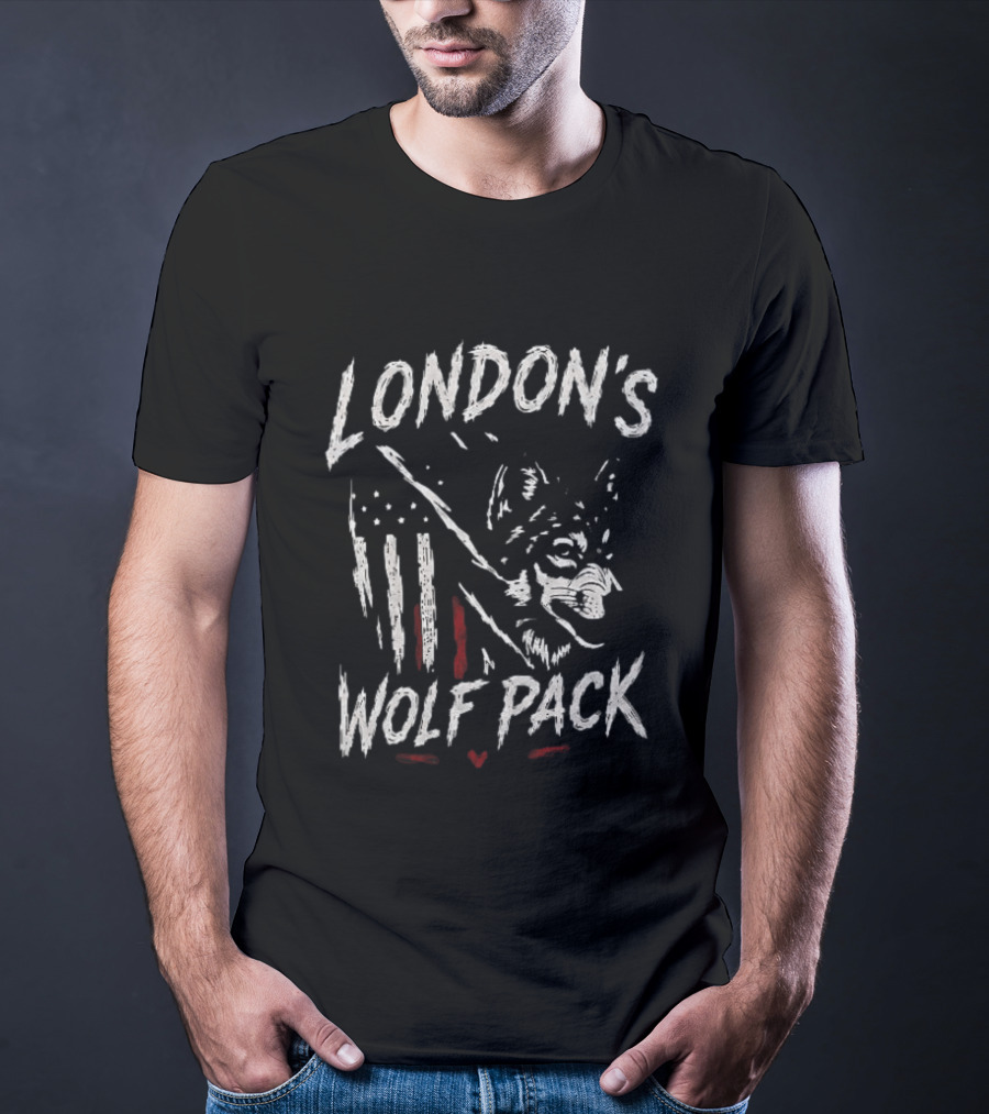 London's Wolf Pack Fierce Spirit T-Shirt