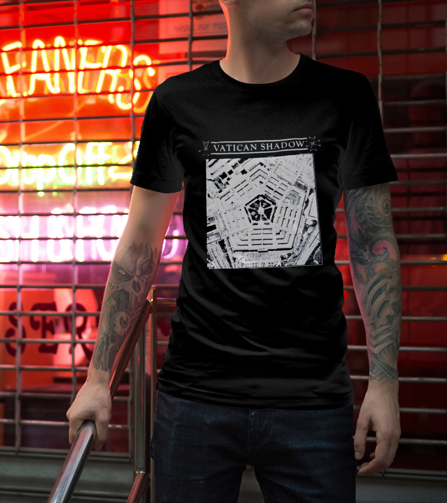 Vatican Shadow Pentagon Iconoclastic Industrial Electronic T-Shirt