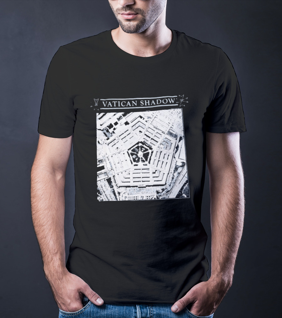 Vatican Shadow Pentagon Iconoclastic Industrial Electronic T-Shirt