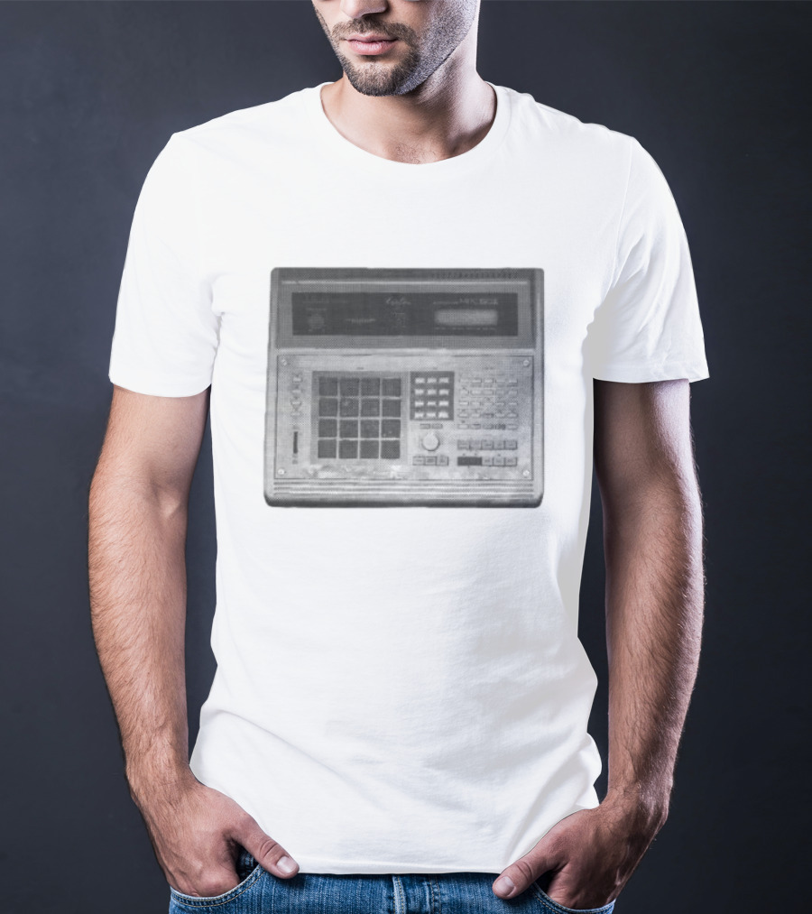 DJ Shadow Store Mo'wax Akai MPC Sequencer White T-Shirt