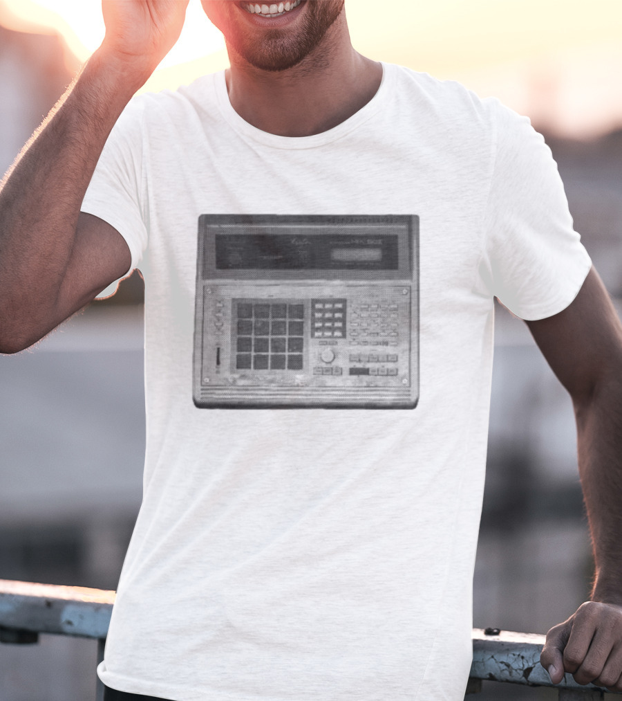 DJ Shadow Store Mo'wax Akai MPC Sequencer White T-Shirt
