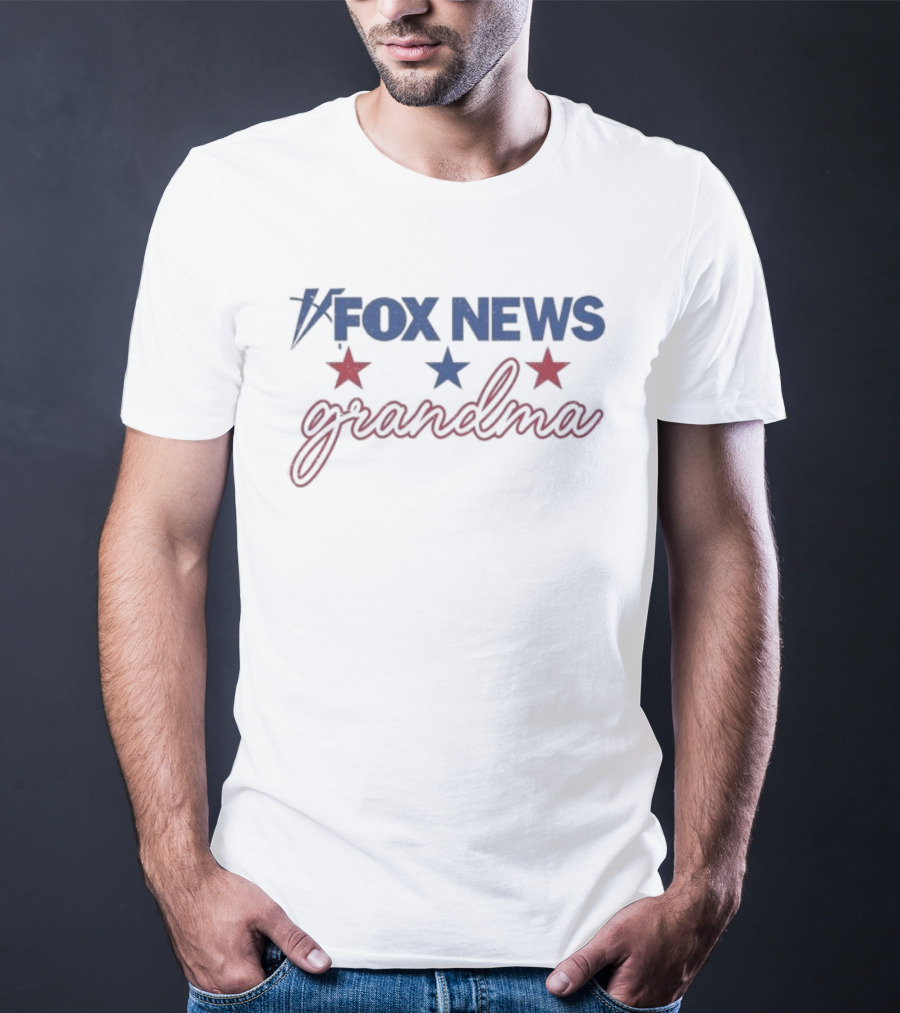 FOX News Grandma Stars Blue Red T-Shirt