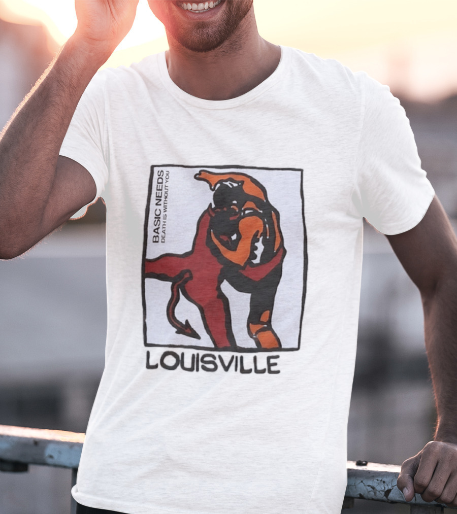 Louisville Basic Needs Death Is Without You Wrestling T-Shirt