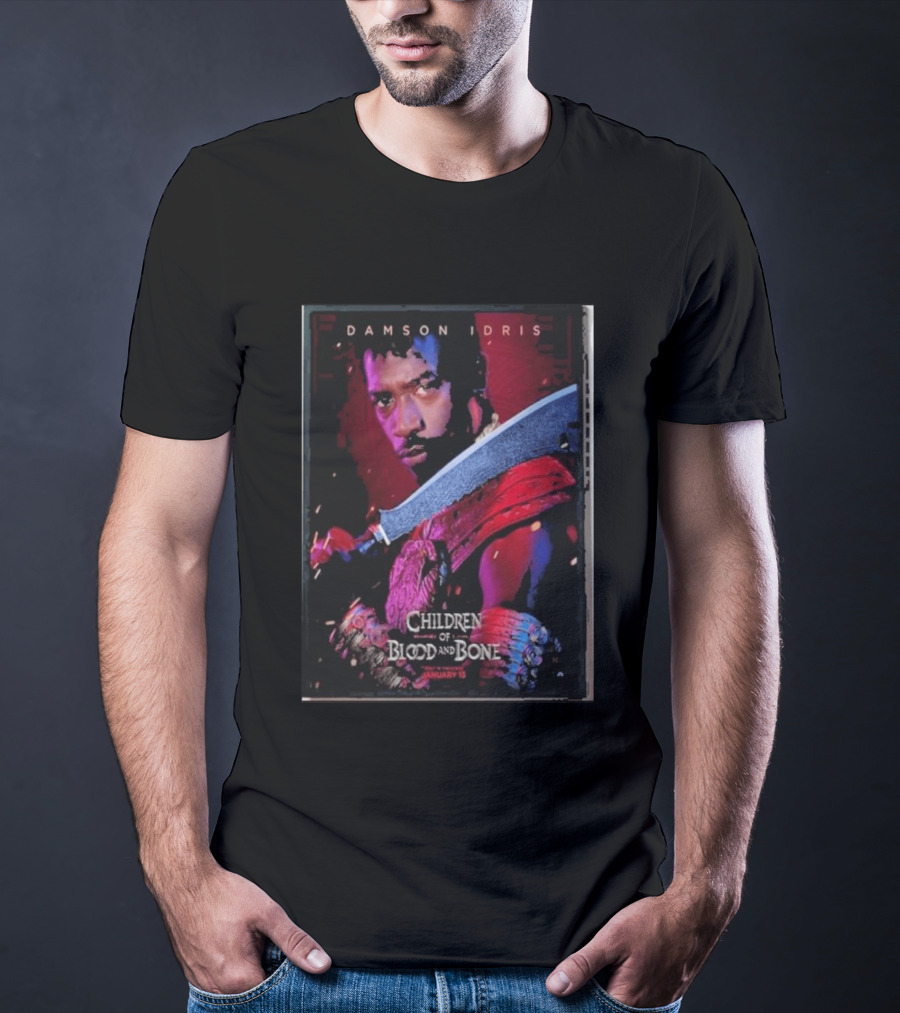 DAMSON IDRIS Children Of Blood And Bone January 15 T-Shirt
