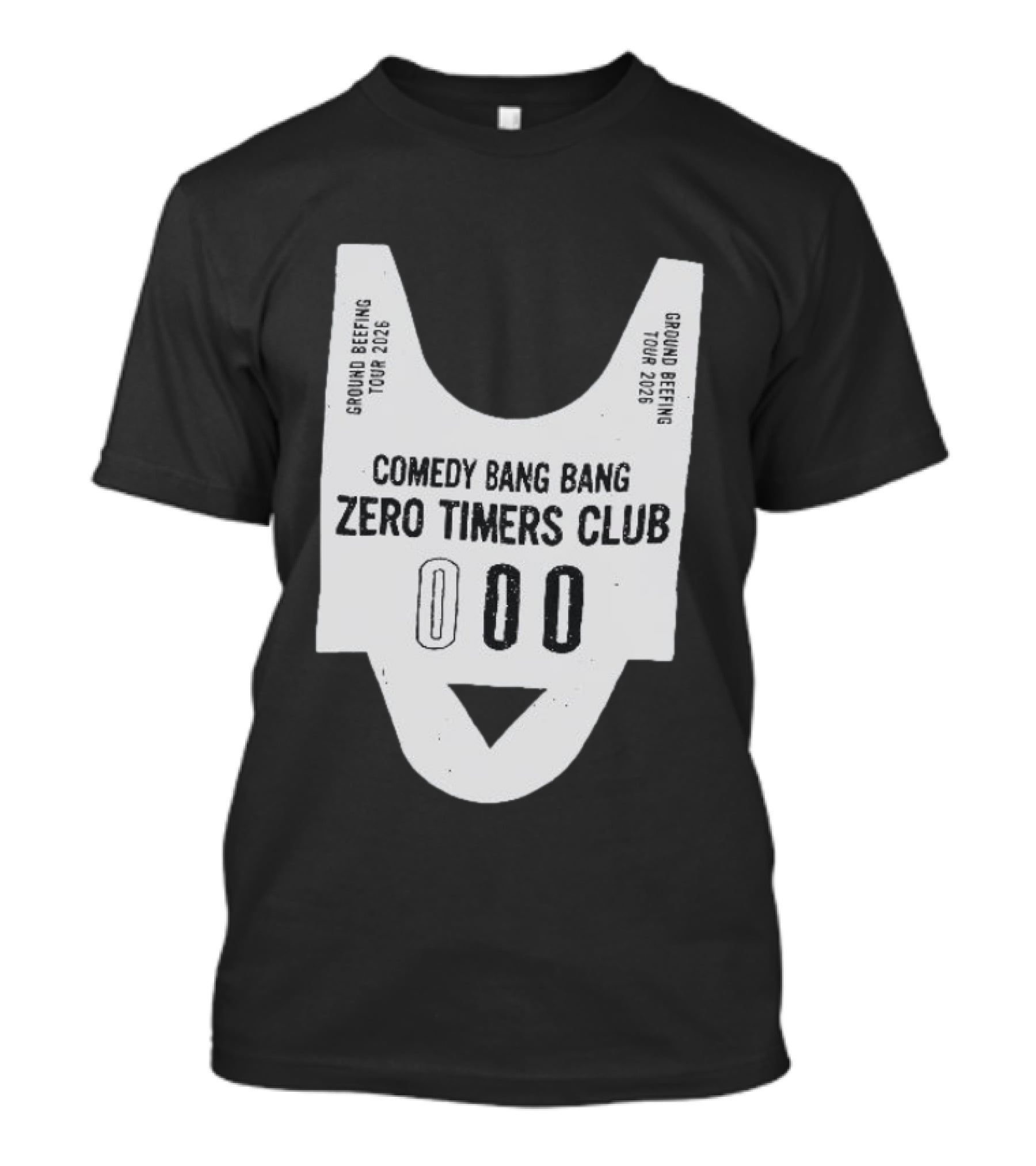 Comedy Bang Bang Zero Timers Club Ground Beefing Tour 2026 T-Shirt