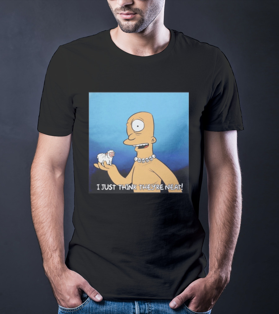 Odyssey The Cyclops I Just Think They're Neat Funny Cartoon T-Shirt