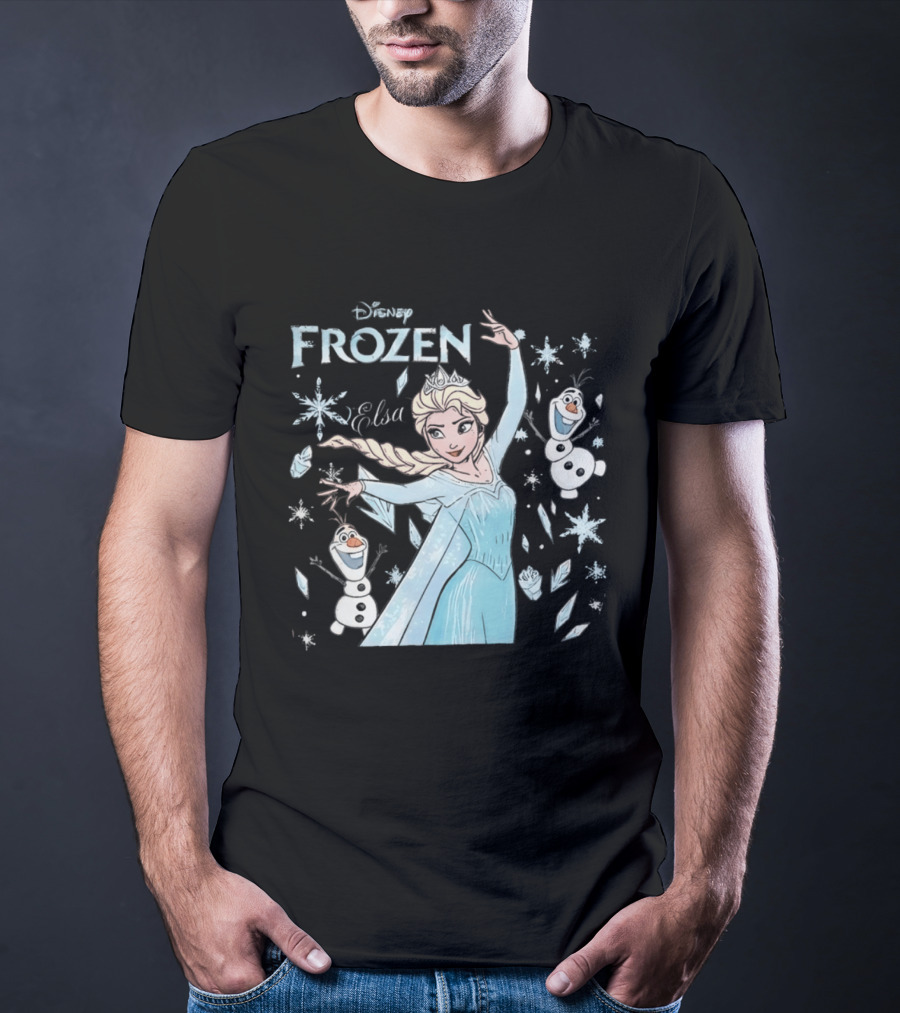Disney Frozen Elsa Olaf Snow Queen T-Shirt
