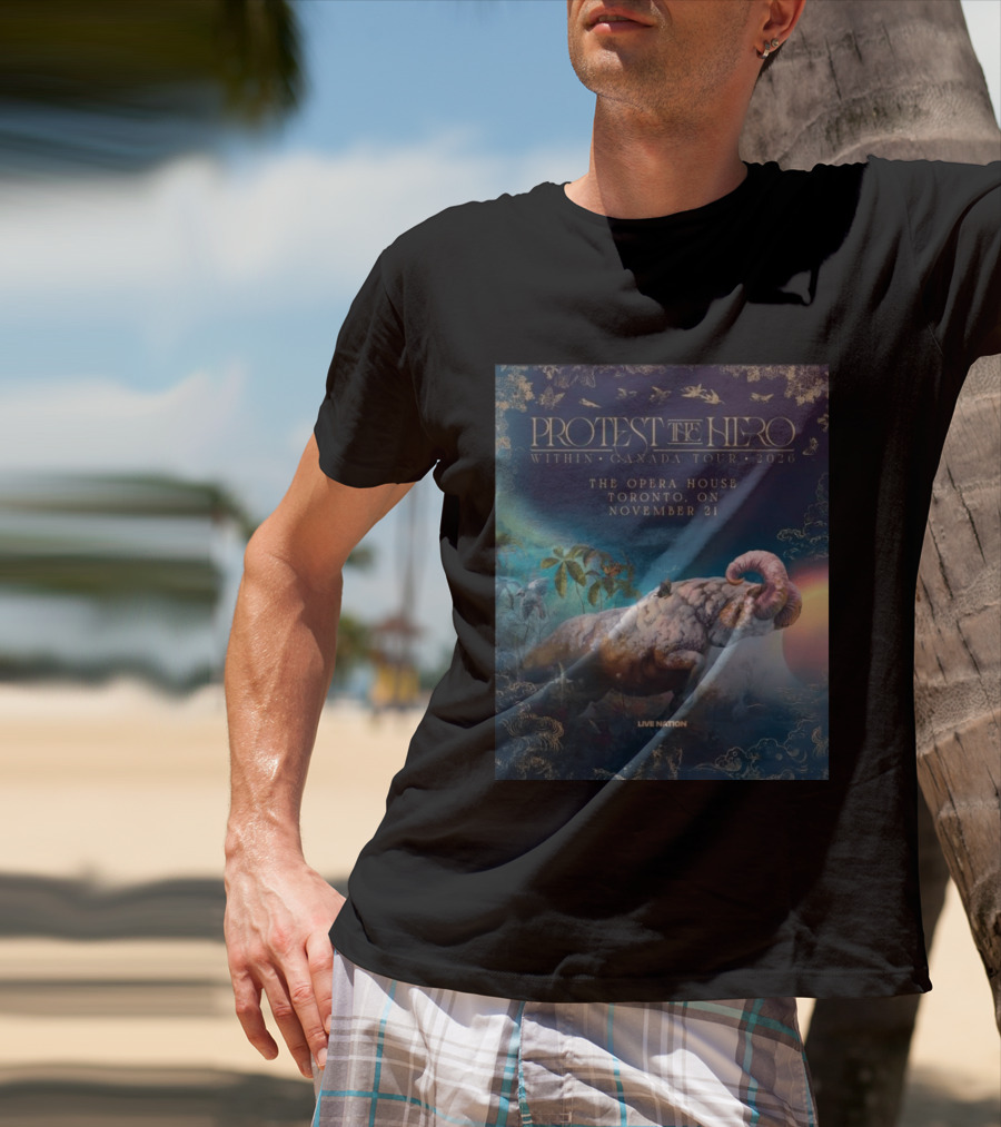 Protest The Hero Within Canada Tour 2026 Opera House Toronto November 21 Live Nation T-Shirt