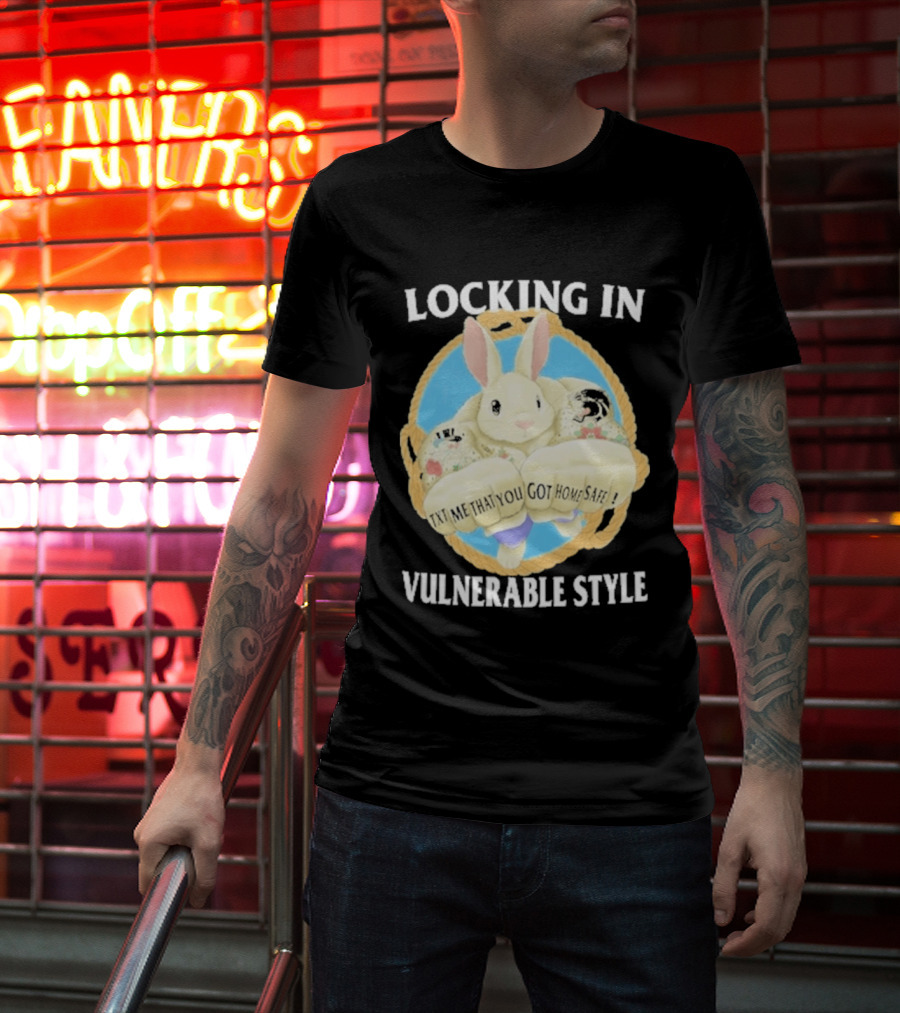 Locking In Vulnerable Style Rabbit T-Shirt