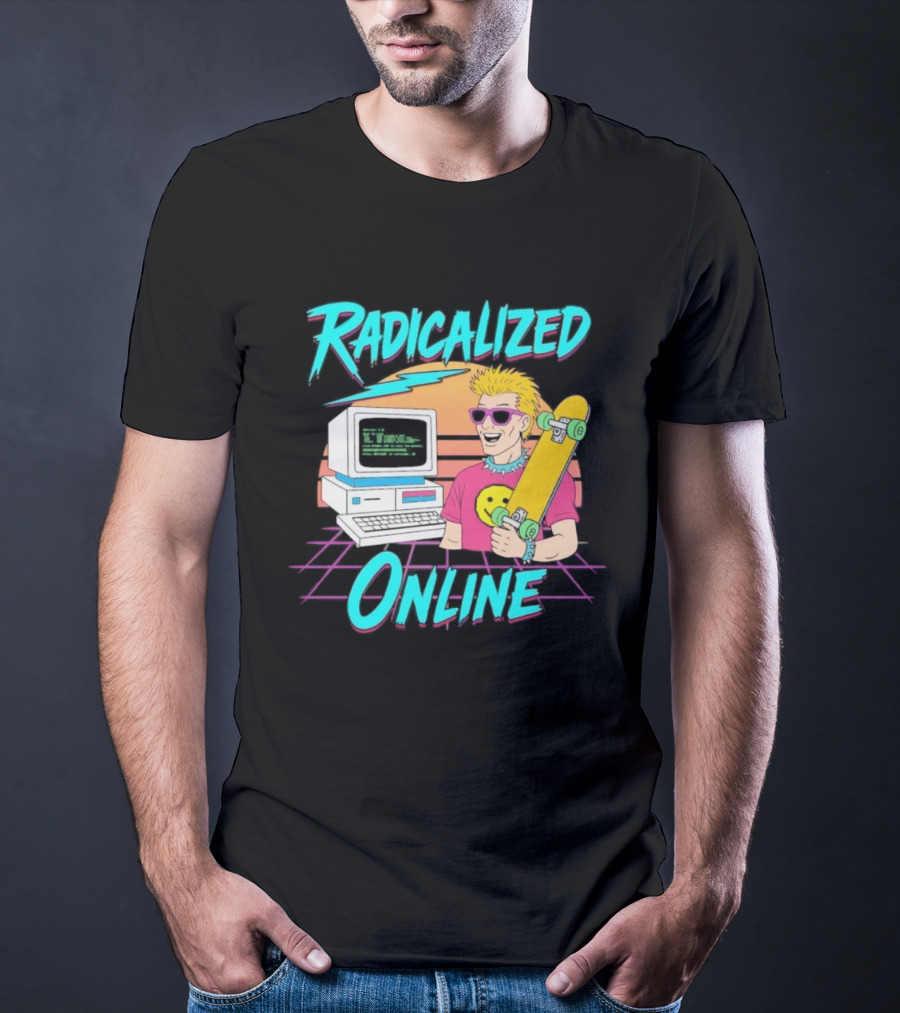 Radicalized Online Skater Computer T-Shirt