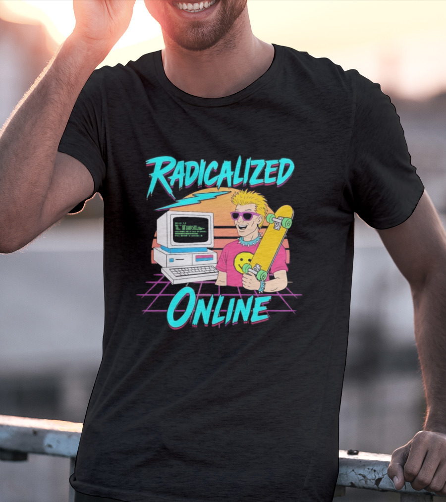 Radicalized Online Skater Computer T-Shirt