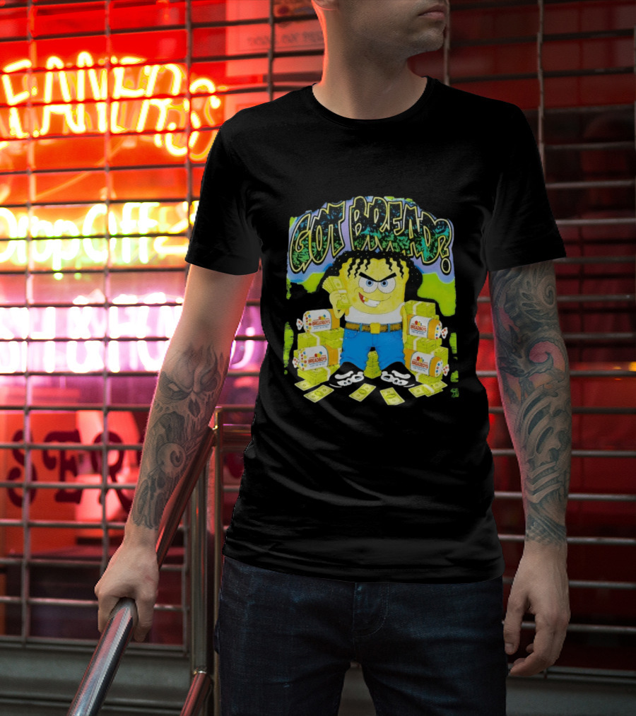 Got Bread Breadboys Cash Stacks And Cartoon Dollar Blocks T-Shirt