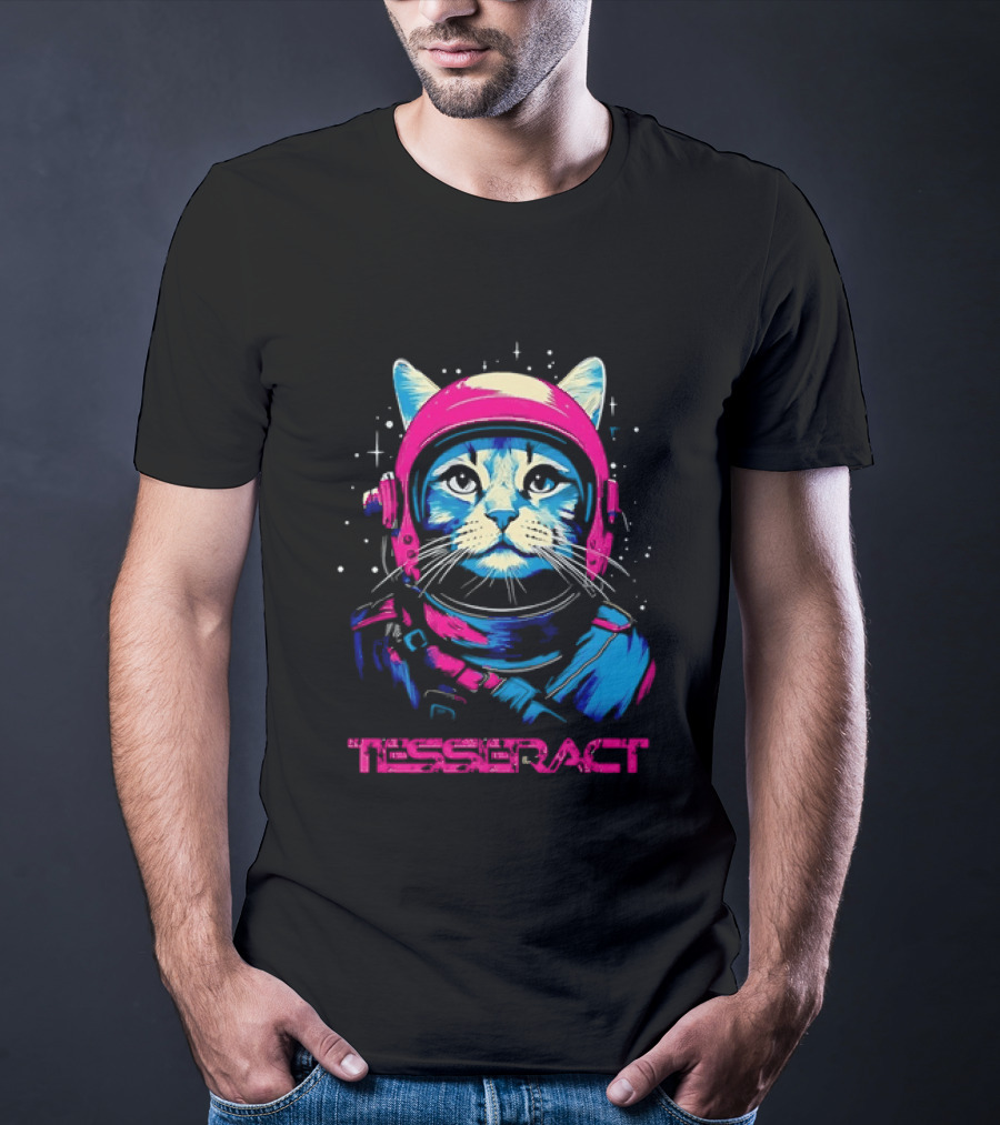 TesseracT Cosmic Cat Astronaut T-Shirt