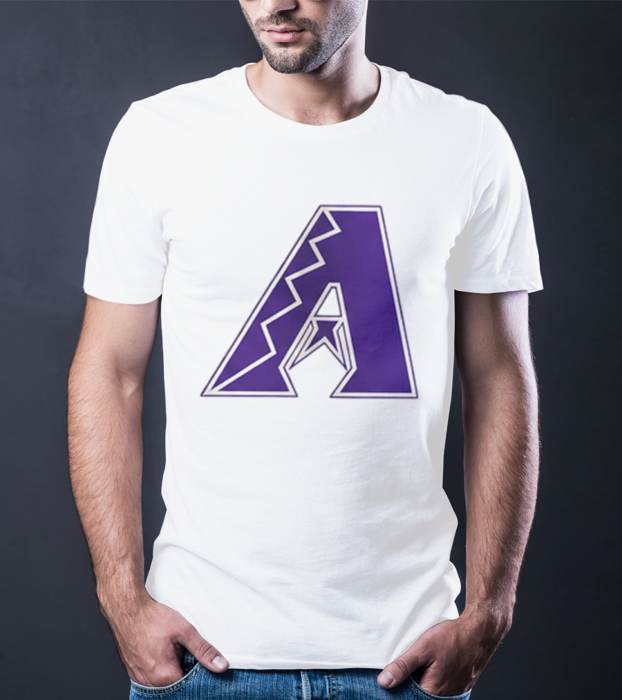 2026 Arizona Diamondbacks GCU Jersey Giveaway Purple "A" T-Shirt