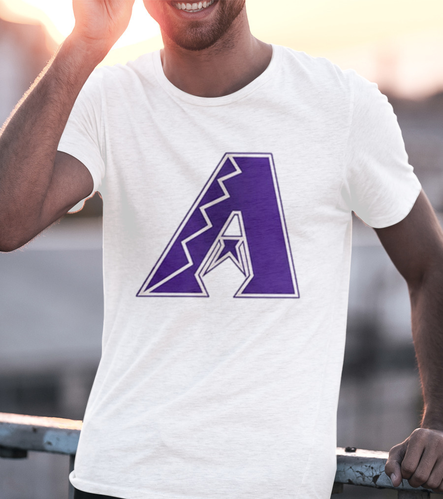 2026 Arizona Diamondbacks GCU Jersey Giveaway Purple "A" T-Shirt