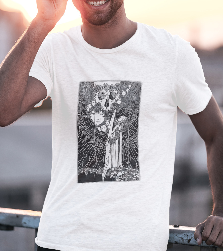 Alcest Kodama Album Art Black And White T-Shirt