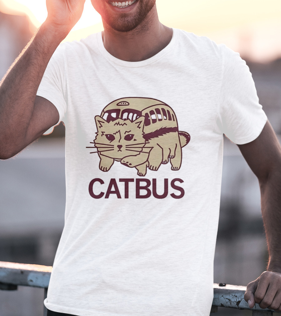 Catbus My Neighbor Totoro Studio Ghibli T-Shirt