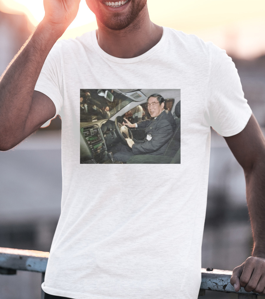 Hiroshi Okuda Driving Legacy Toyota Global Leadership Influence T-Shirt