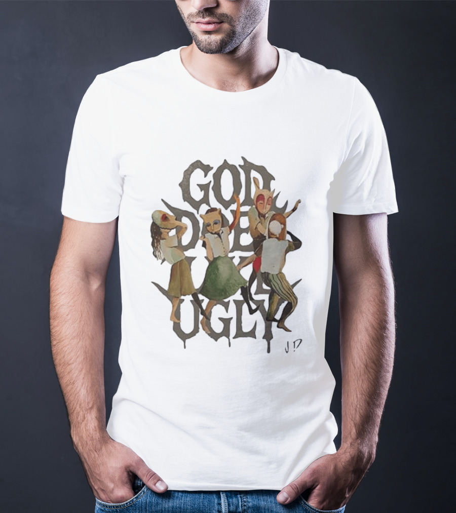 JID GDLU X Dreamville God Does Like Ugly Dollar And A Dream T-Shirt