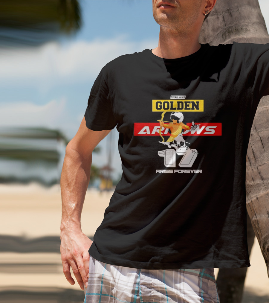 Golden Arrows 17 Arise Forever Defence Matrix T-Shirt