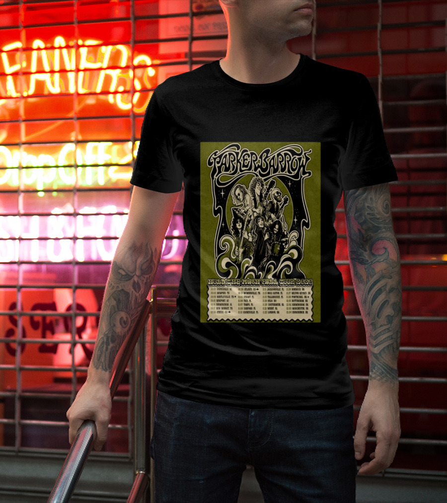 Parker Barrow Hold The Mash Fall Tour 2026 Concert Memphis Atlanta Nashville Houston T-Shirt