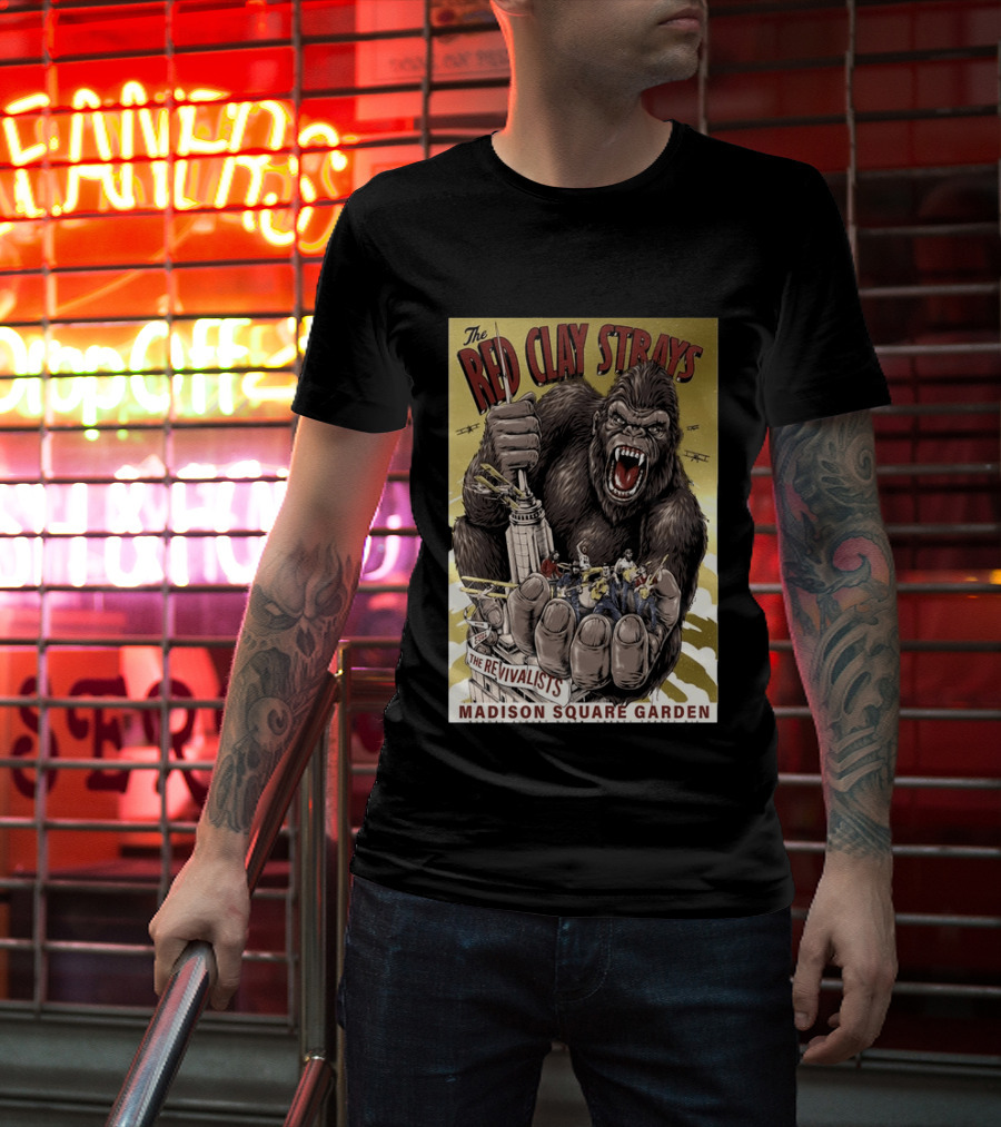 The Red Clay Strays The Revivalists Madison Square Garden New York August 09 2026 Concert T-Shirt