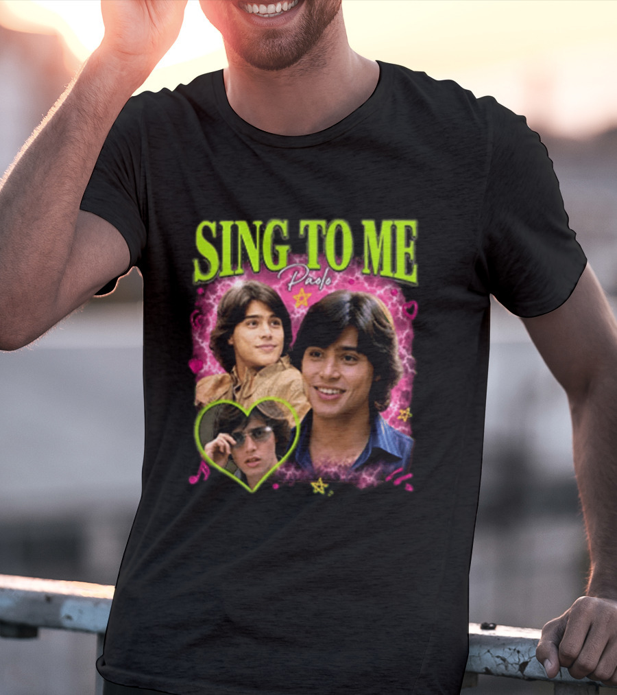 Sing To Me Paolo Lizzie McGuire Movie T-Shirt