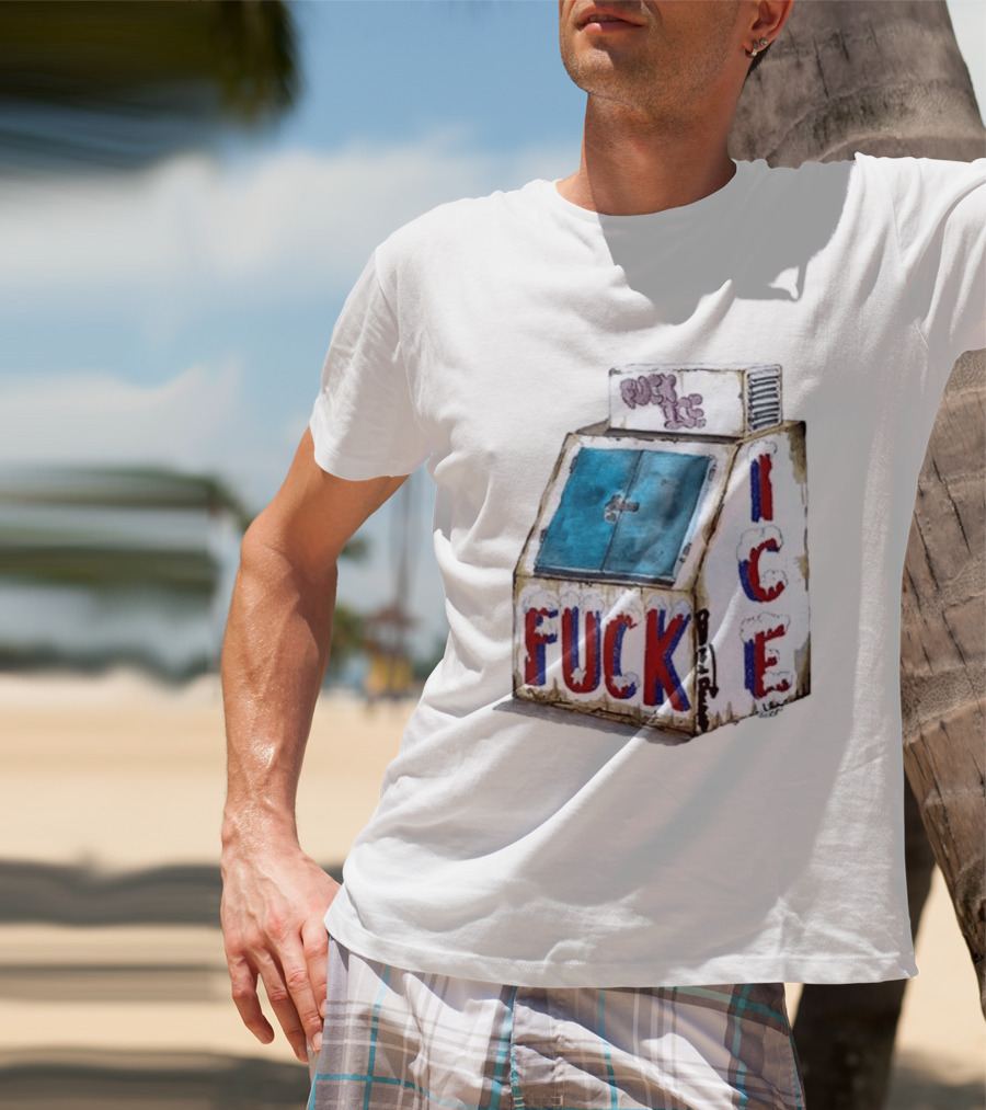 Fuck ICE No Human Is Illegal On Stolen Land T-Shirt