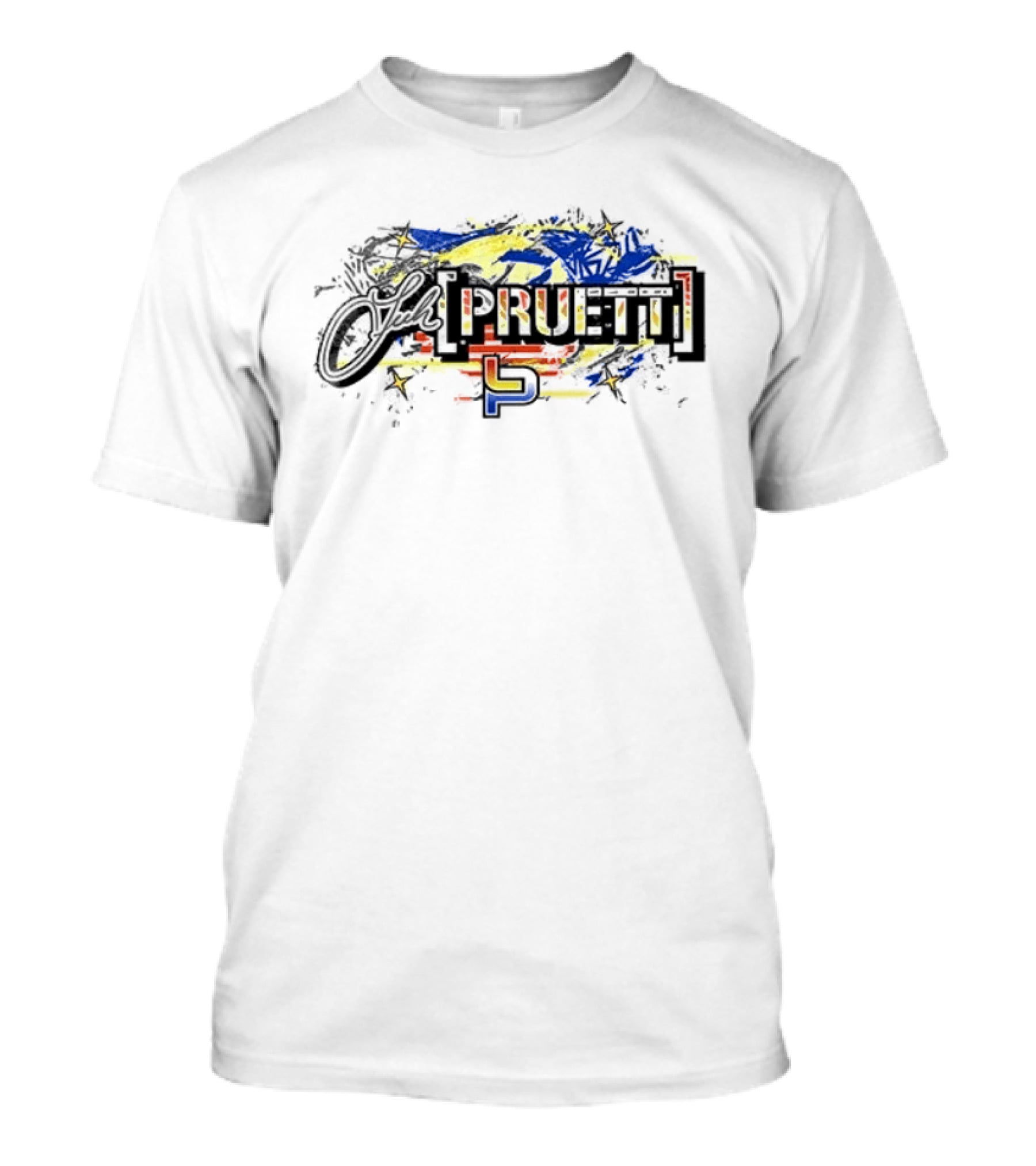Leah Pruett 777TF Dodge Racing LP Colorful Abstract T-Shirt