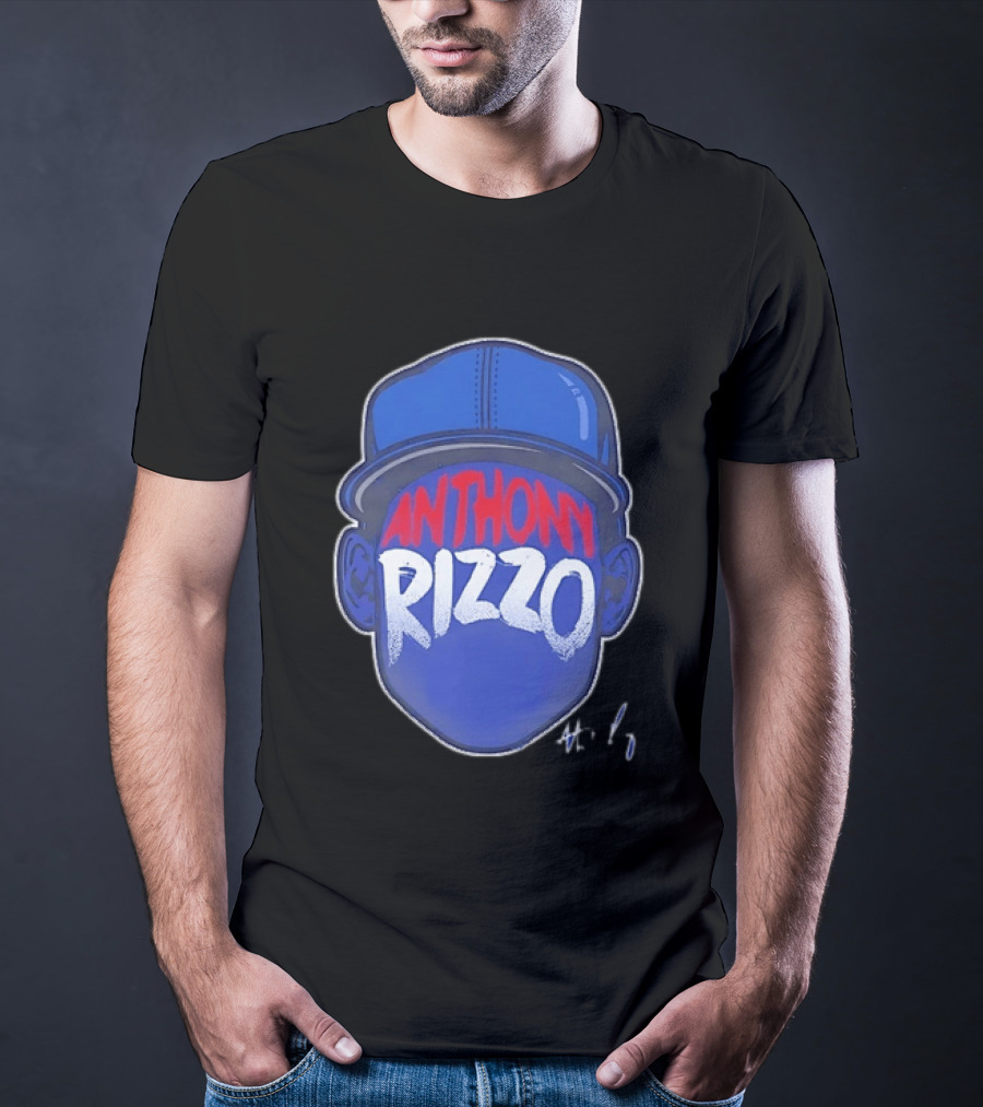 Anthony Rizzo Chicago Cubs Baseball Cap T-Shirt