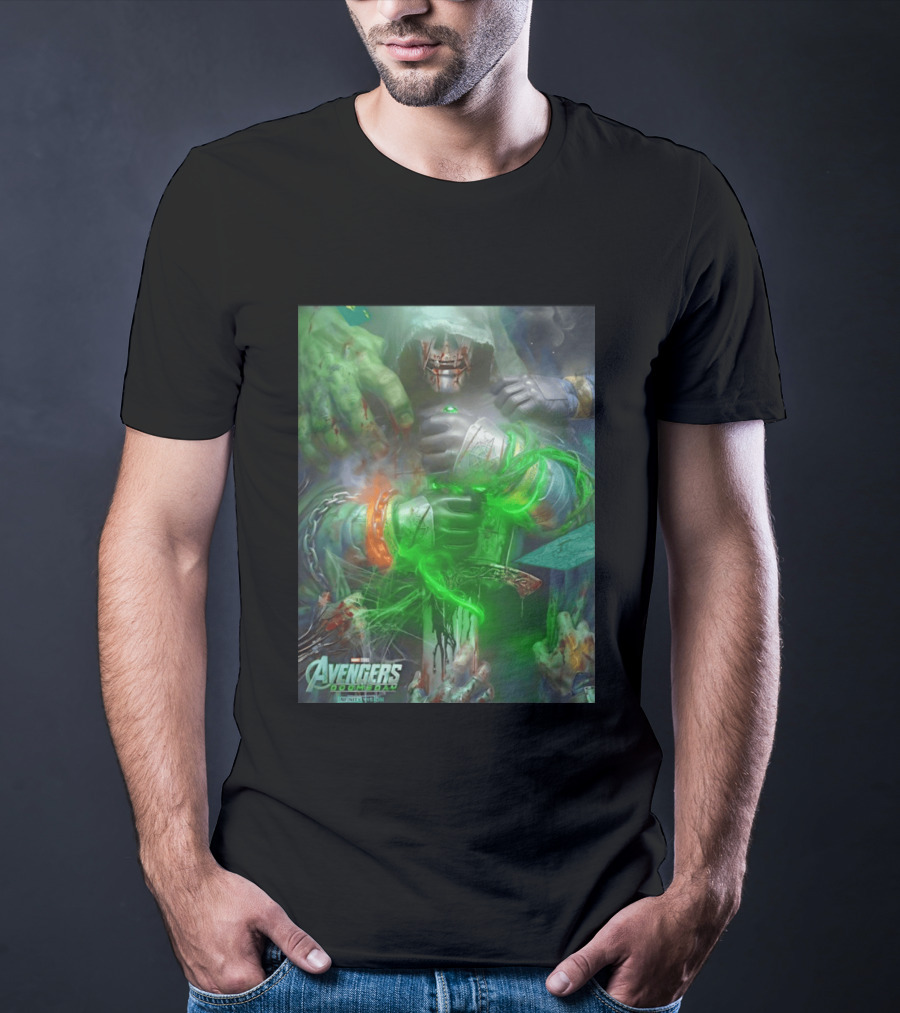 Avengers Doomsday Infinity Vision Powered Heroes Chaos T-Shirt