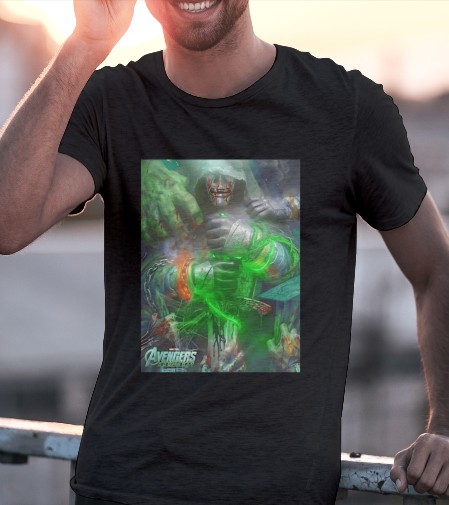 Avengers Doomsday Infinity Vision Powered Heroes Chaos T-Shirt