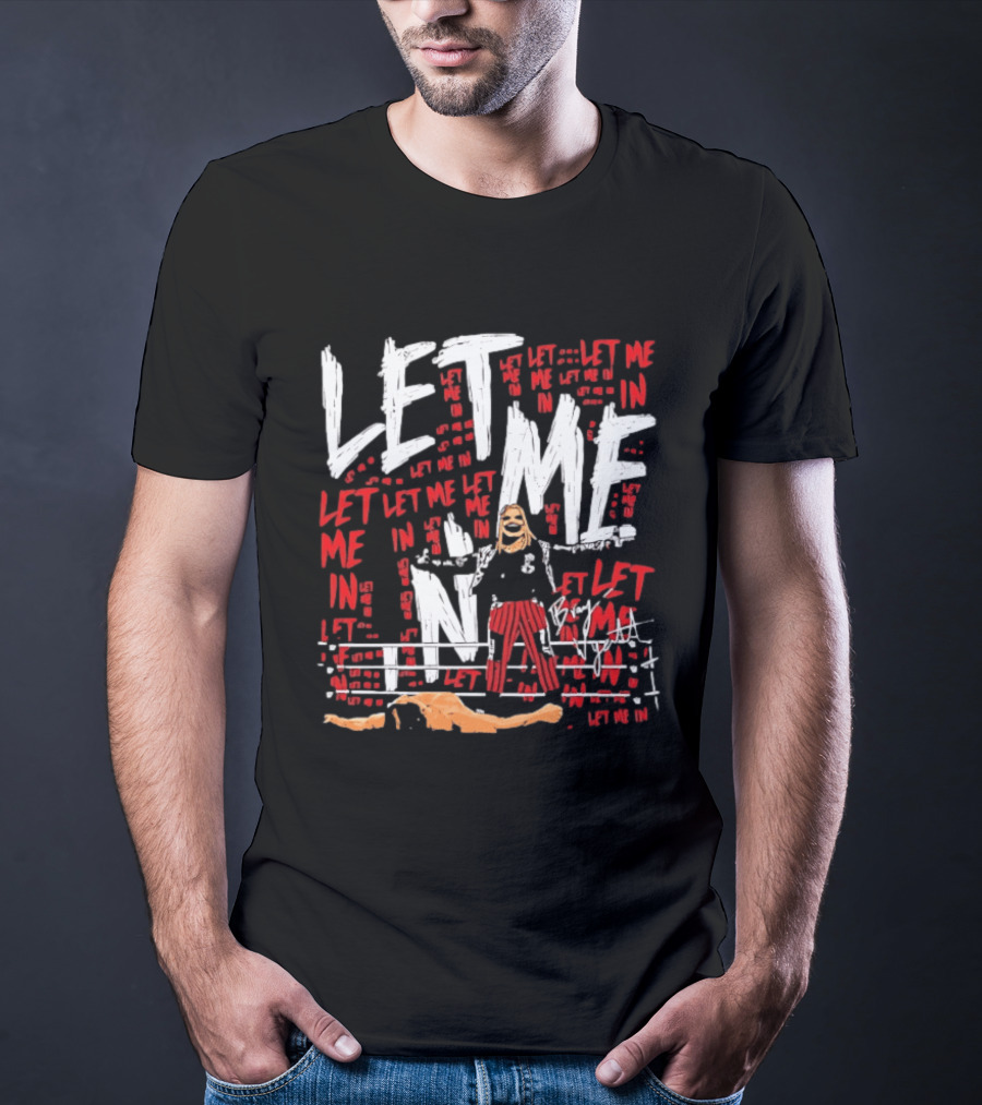 Bray Wyatt The Fiend Let Me In Wrestling Graffiti T-Shirt