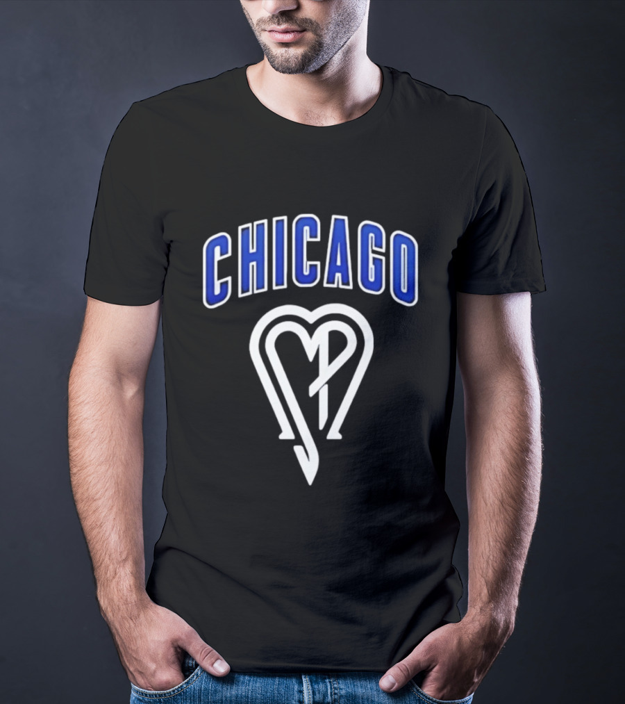 Chicago City Heart Love T-Shirt