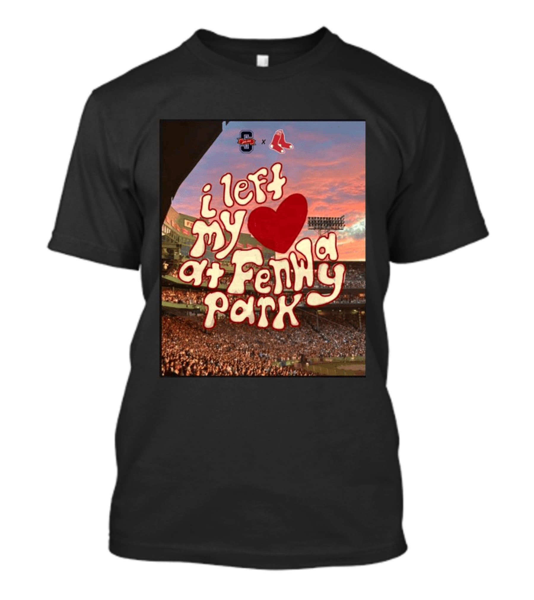 Cleveland Guardians Boston Red Sox I Left My Heart At Fenway Park T-Shirt