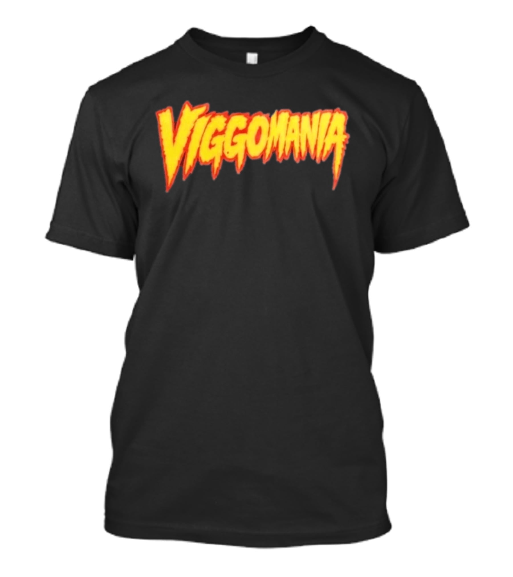 VIGGOMANIA Bold Retro Style Text Trend T-Shirt