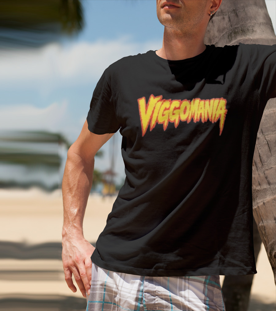 VIGGOMANIA Bold Retro Style Text Trend T-Shirt