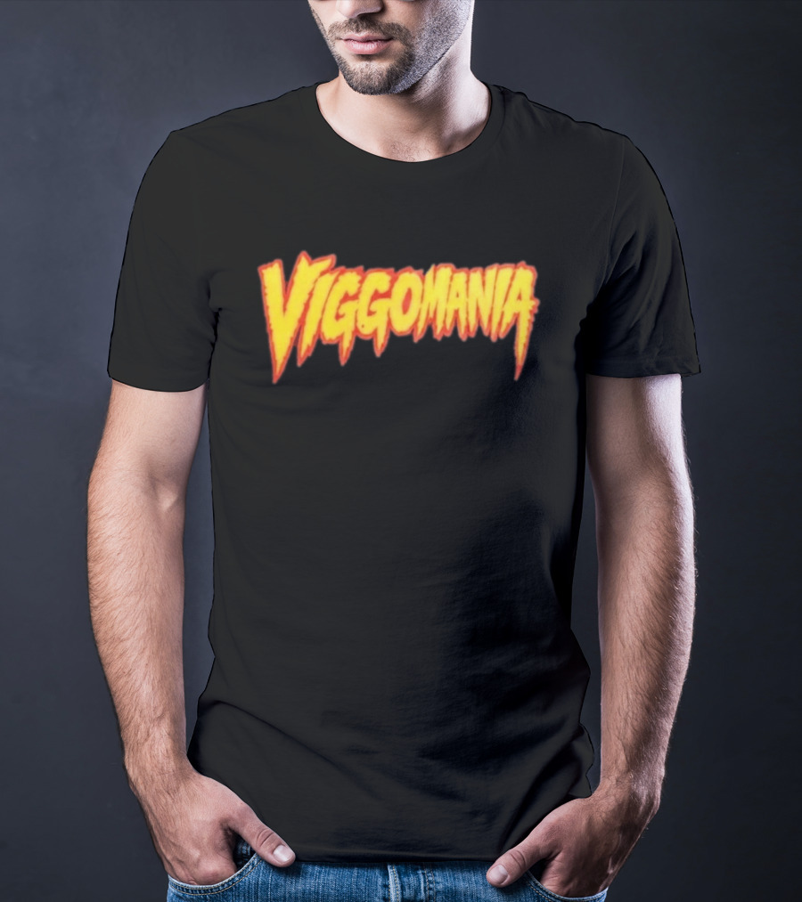 VIGGOMANIA Bold Retro Style Text Trend T-Shirt